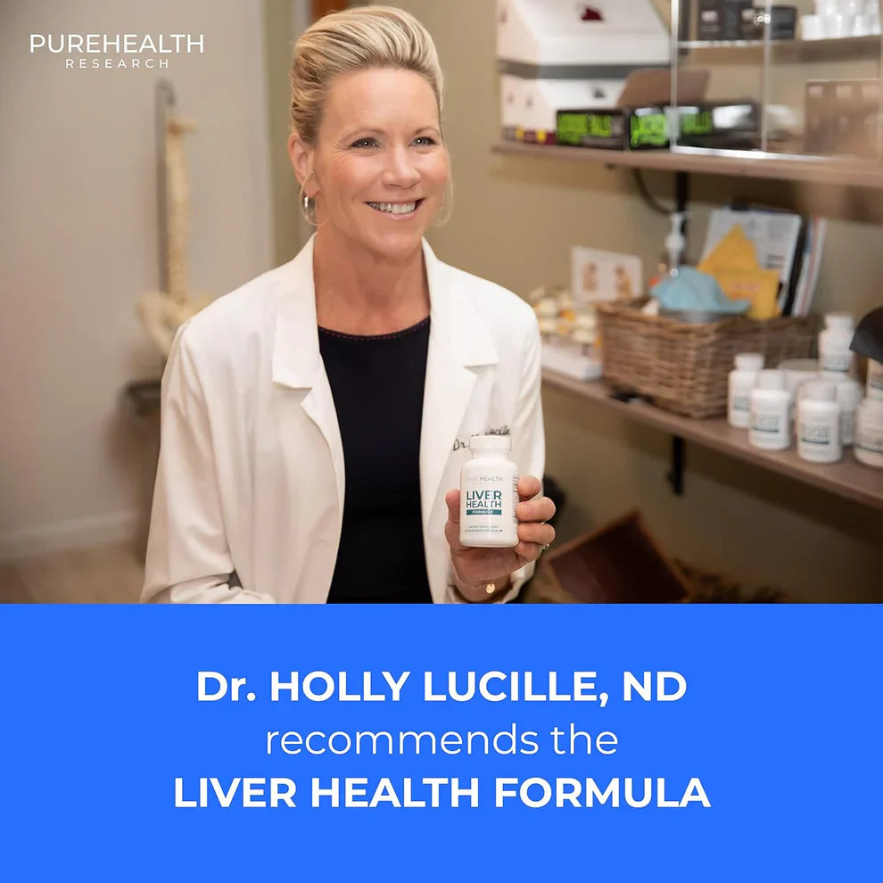 PureHealth Research Liver Health – Detox & Repair with 11 Natural Nutrients (60 Capsules)