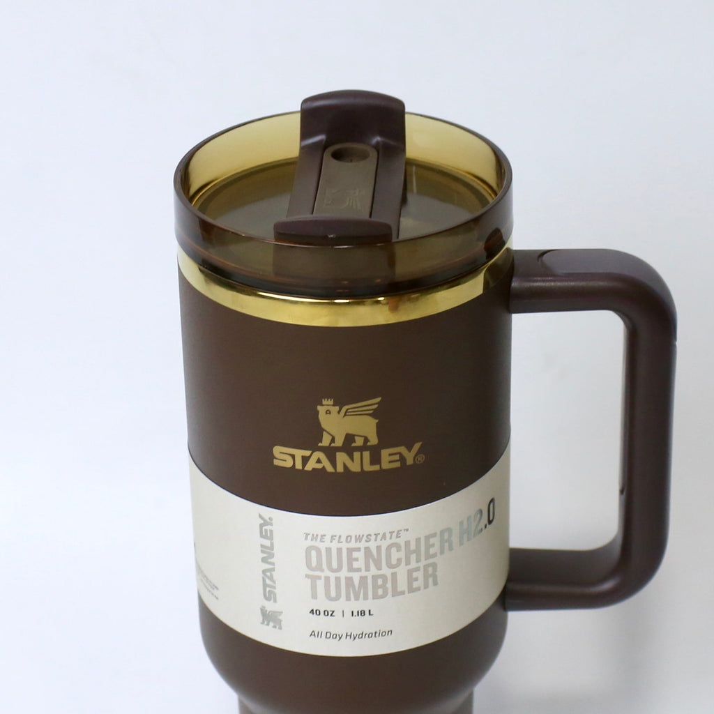 Mocha Brown 40oz Stainless Steel Stanley Tumbler | Hot & Cold Travel Mug – Imperial Nest