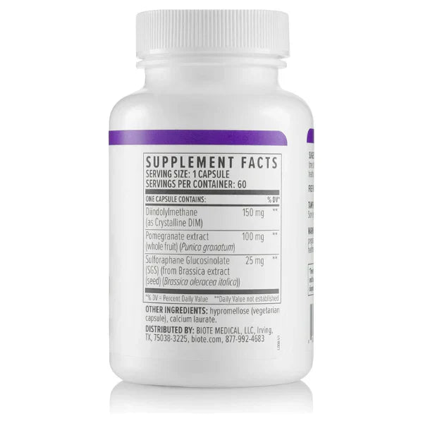 Biote DIM SGS+ – Hormone & Detox Support, 60 Capsules