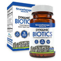 Stonehenge Health Dynamic Biotics – 55 Billion CFU Probiotic with 16 Strains & Prebiotics (30 Capsules)