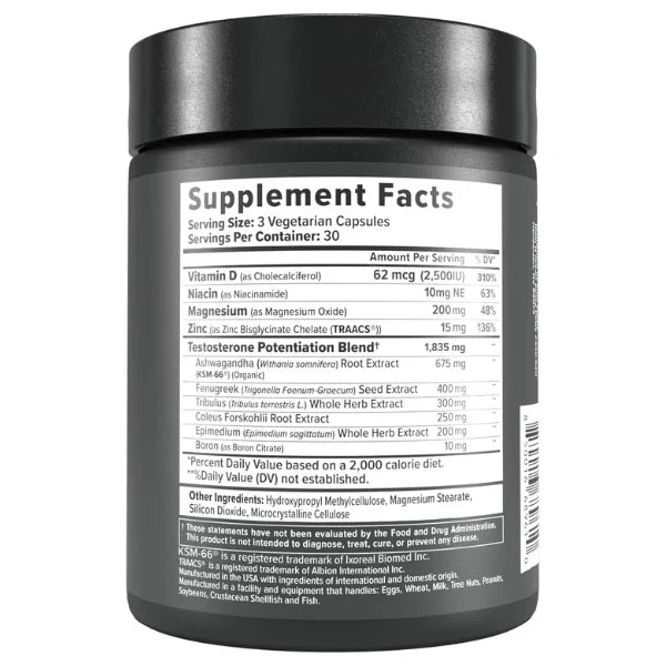 InnoSupps T-Drive – Natural Testosterone Booster (90 Capsules)