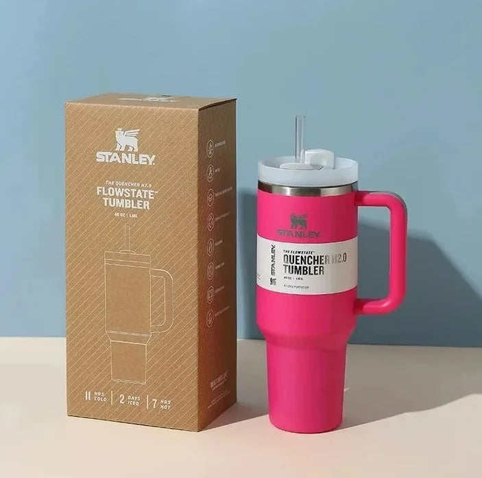 Stanley Quencher H2.0 FlowState Tumbler - 40 OZ Fuchsia