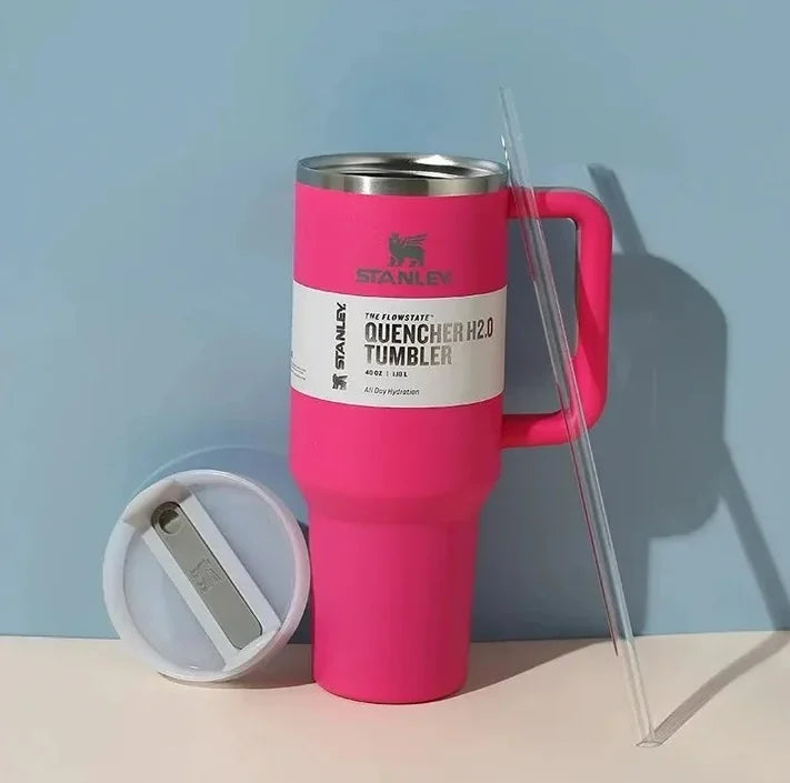 Stanley Quencher H2.0 FlowState Tumbler - 40 OZ Fuchsia